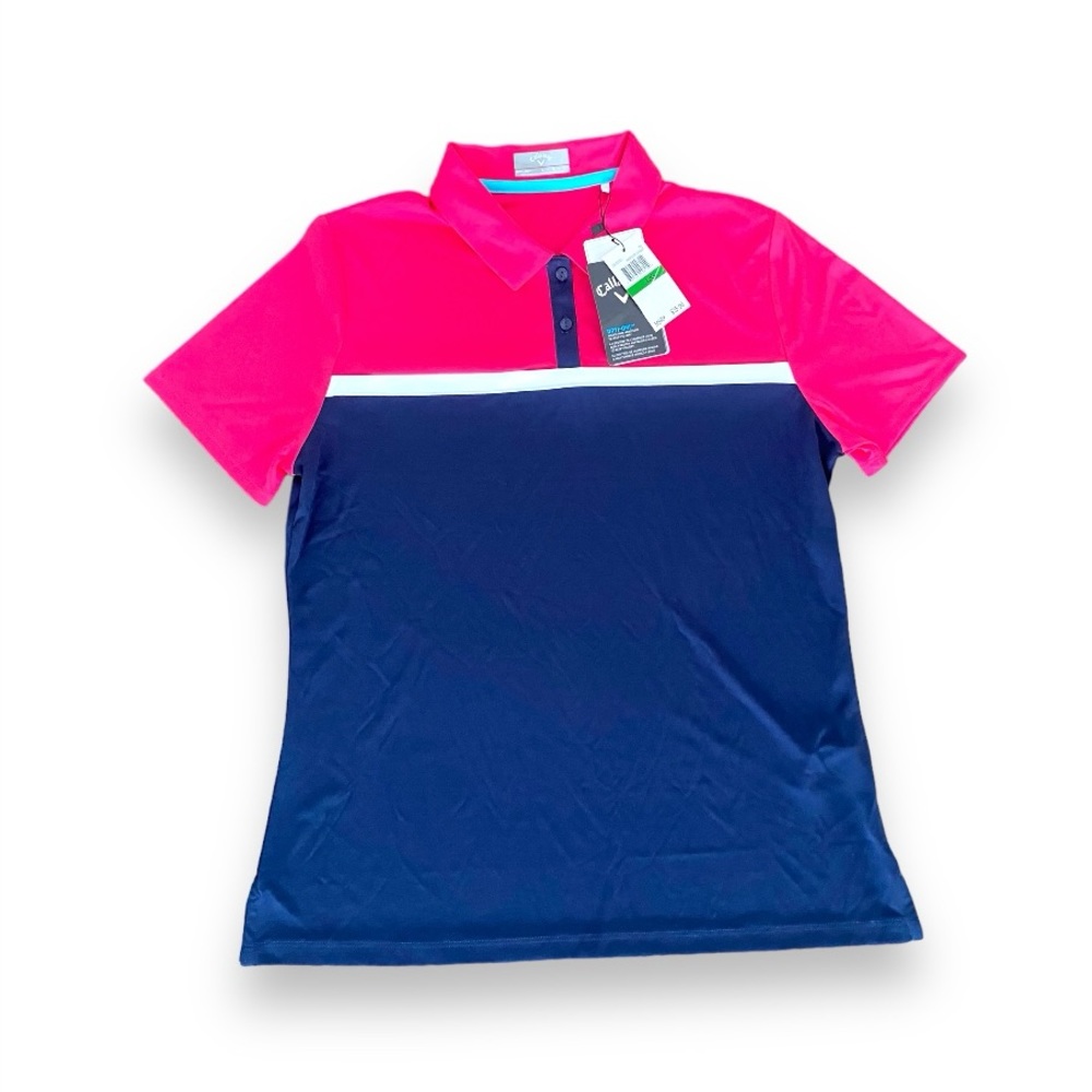 CALLAWAY Opti-Dri Womens Lightweight Athletic Short Sleeve Golf Polo